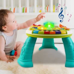 Table d'activités bébé lumières et chansons (Bluetooth) - Kids Melody