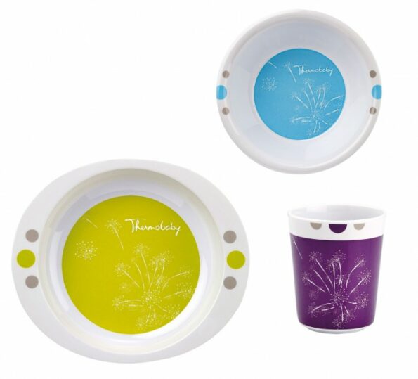 THERMOBABY – Ensemble vaisselle mélamine “Artifice”