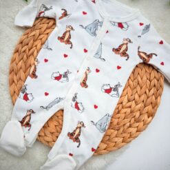 Grenouillère Bébé Confort Absolu coton - Winnie l'Ourson