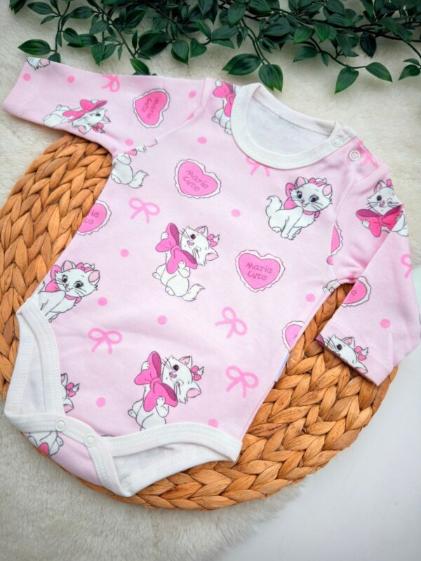 Body Bébé Fille 100% Coton Pur et Mignonnerie - Douceur Rose