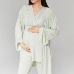 Pyjama Grossesse & Allaitement - Dentelle elegante