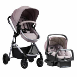 Pack Poussette Evenflo Pivot Beige+ Siège auto-6071