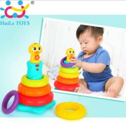 Anneaux empilables canard - HUILE TOYS-5364