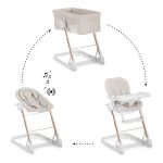 Couffin Transat chaise haute iCoo Grow with M
