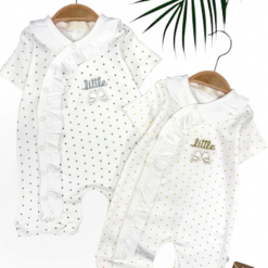 Barboteuse Bébé Fille Angel – Douceur et Fraîcheur