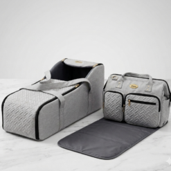 Ensemble Couffin Bébé et Sac maman – L’Essentiel pour l'Accueil de Bébé
