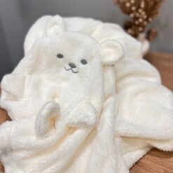 couverture bébé doudou peluche