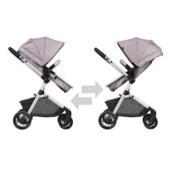 Pack Poussette Evenflo Pivot Beige+ Siège auto-6068