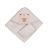erviette sortie de Bain Bébé ourson avec Gant - Bebekevi