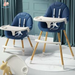 Chaise haute style bois - Cozymum