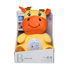 cerf peluche a projection