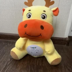 cerf peluche a projection