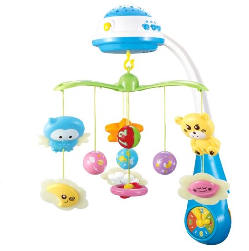 Fivestars - Super Mobile musique rotation et projection lumineuse - 3en1