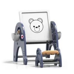 Bureau éléphant Table de travail pour enfants avec chaise 3+