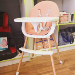Chaise haute style bois - Cozymum