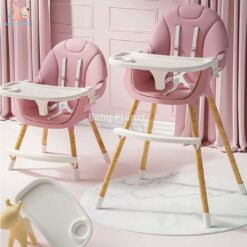 Chaise haute style bois - Cozymum