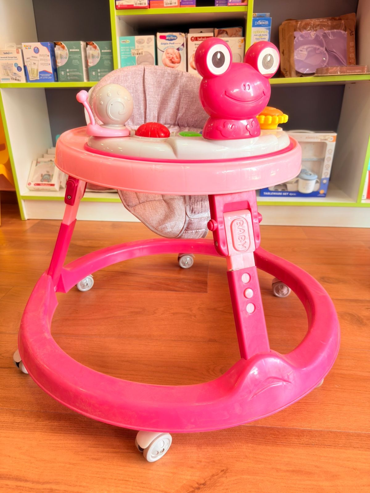 Destockage : Youpala circulaire animal - Rose 1 Destockage : Youpala circulaire animal - Rose