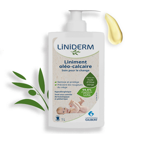 Gilbert Liniment Liniderm Oléo-Calcaire - 1 L - Allobebe Maroc