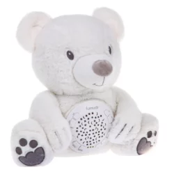 Peluche Veilleuse Ourson Blanc Projecteur de Funmuch
