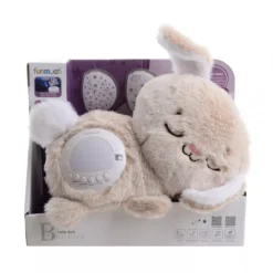 Peluche Veilleuse Projecteur Lapin Funmuch - Avec Capteur Pleurs Intelligence Artificielle