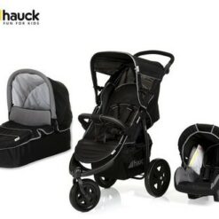 poussette trio hauck 3 roues citadine sportive dynamique