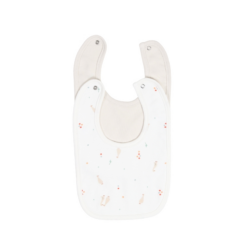 Lot 2 Bavoirs en Coton Faces Jersey et Éponge Ultra Absorbants - Bebekevi