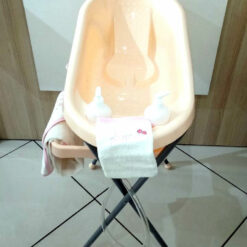 Bébé9 - Baignoire avec son Support + tuyau évacuation-6110