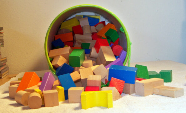 Imaginarium – Ensemble de blocs en bois de 200 Pcs-6154