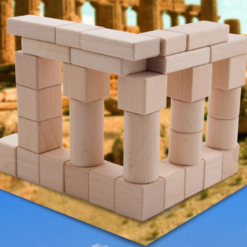 Onshine - Blocks Bois couleur naturelle 100 pcs-6152