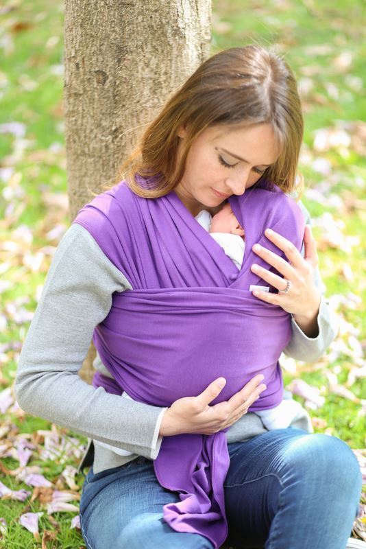 Echarpe porte bébé GRIS - Neko, Wlidaty Maroc