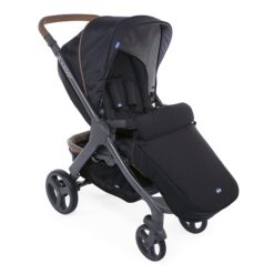 Chicco - Pack poussette trio Style Go up Crossover - Pure black -22581