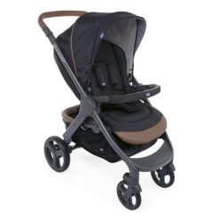 Chicco - Pack poussette trio Style Go up Crossover - Pure black -22582
