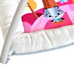 Tapis Comfy play gym dés la naissance - Rose