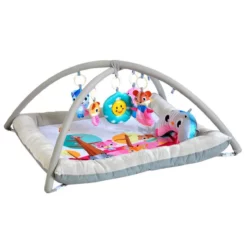 Tapis Comfy play gym dés la naissance - Rose