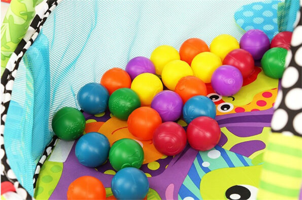 Ludi Tapis d’eveil 3en 1 Tortue + 30 Balles-6589