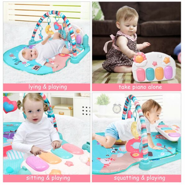 Happy baby : Tapis d’éveil piano Musical-9169
