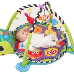 Ludi Tapis d'eveil 3en 1 Tortue + 30 Balles-12384