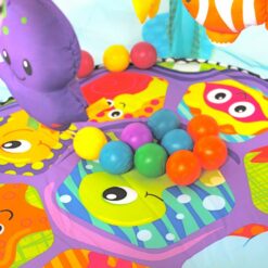 Ludi Tapis d'eveil 3en 1 Tortue + 30 Balles-12386