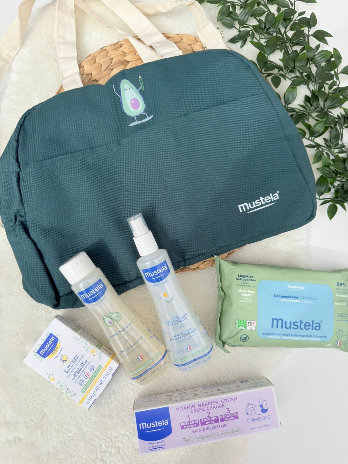 Pack Maternité Mustela : Le Grand Sac à Langer "Prêt-à-Partir"