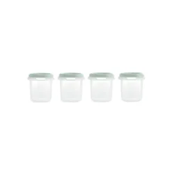 Set de 4 Pot de conservation 250 ml mint- Miniland
