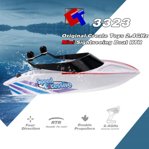 bateau avec telecommande