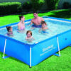 Piscine gonflable rectangulaire Bestway Steel Pro avec cadre en acier