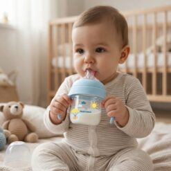 Biberon et tasse Évolutif 2 en 1 - Mammia 300 Ml 6mois