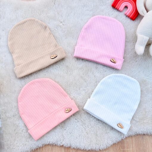 Bonnet naissance confort Bébé en Coton