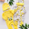 Pack de deux grenouillères matchy bébé - Tweety