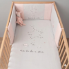 Tour de lit bébé en coton – Protection et douceur pour bébé
