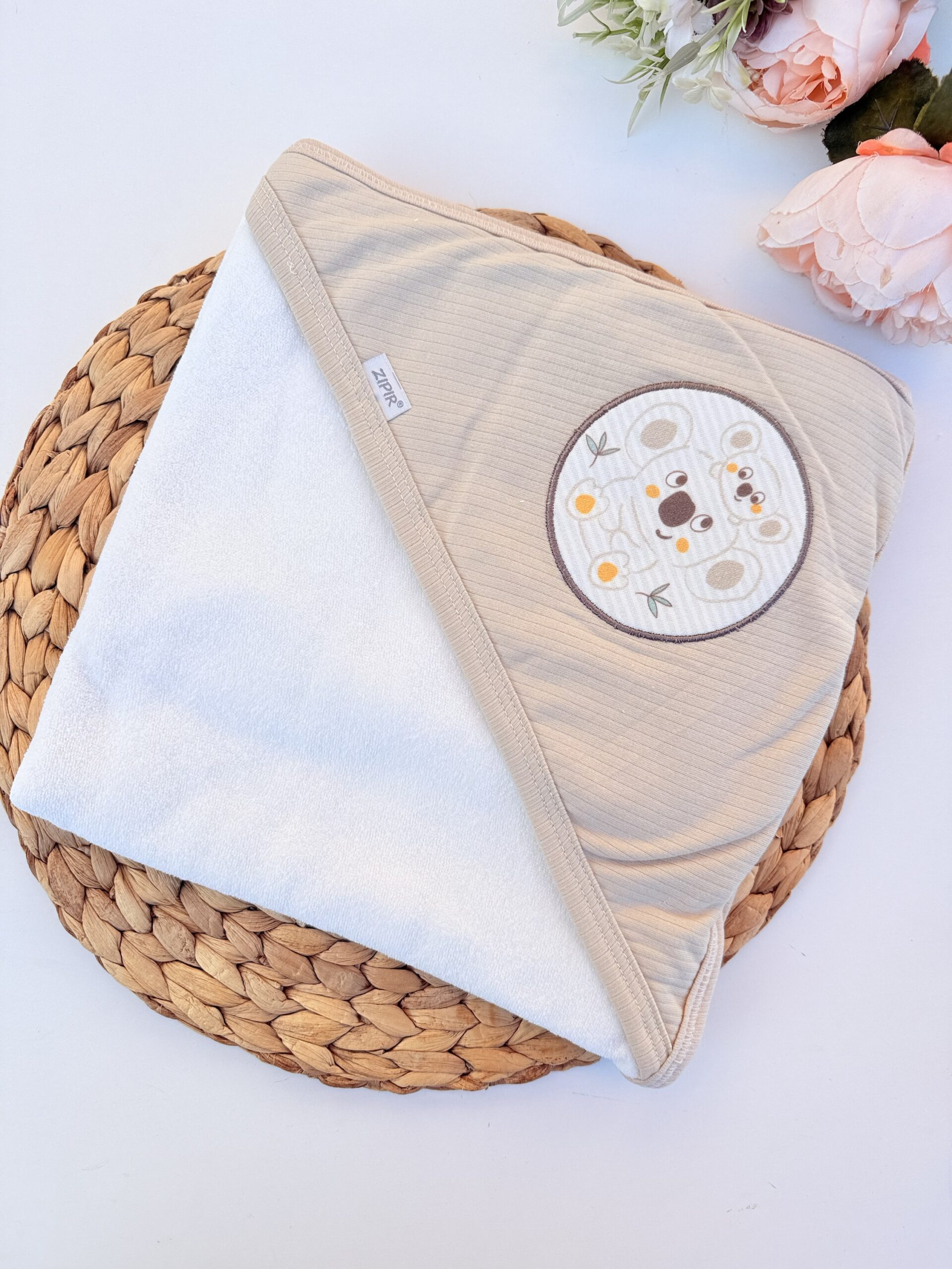 Serviette de Bain Bébé absorbante - douceur Panda