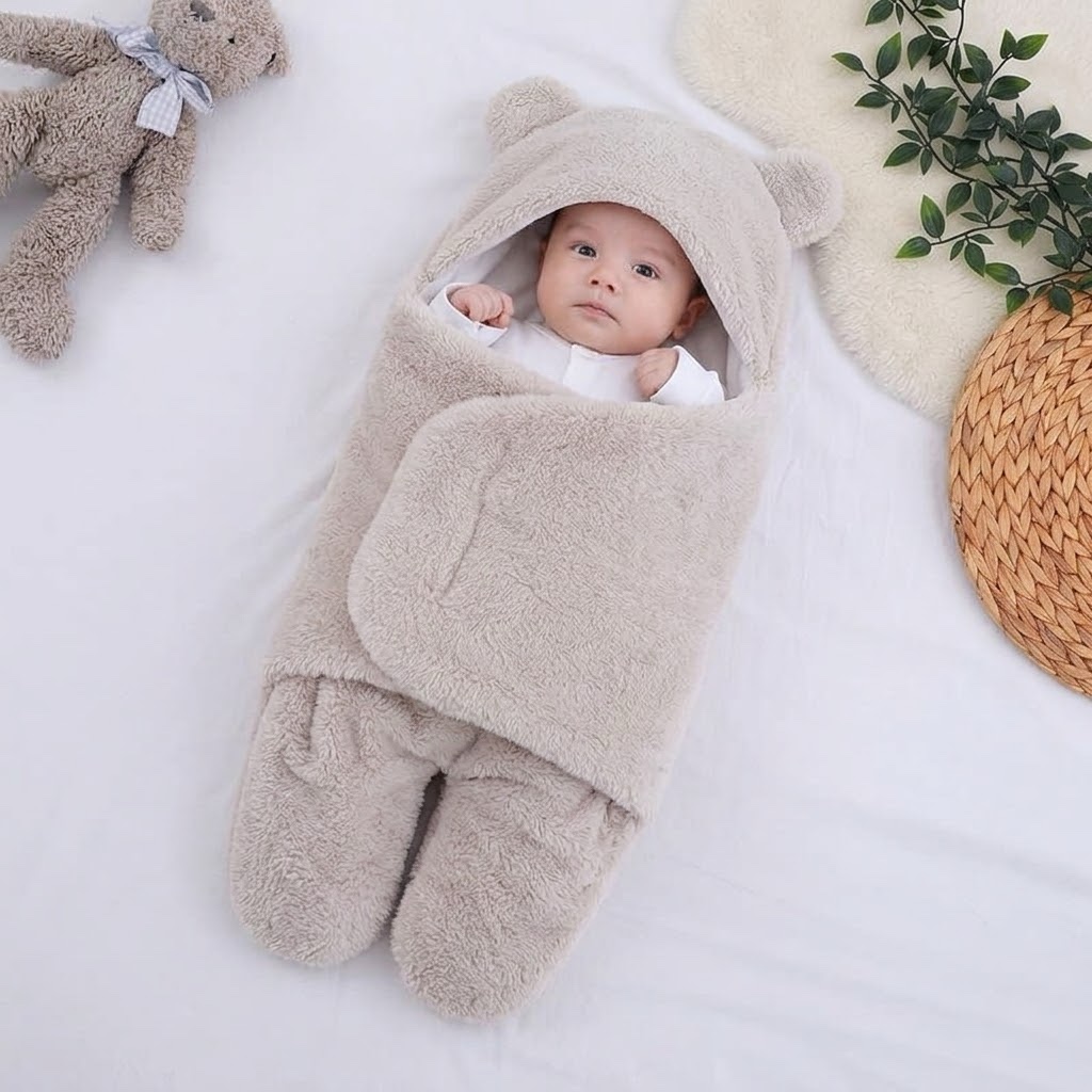 Nid d'Ange Polaire Bébé Ultra-Doux - Bebekevi