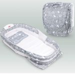 Lit bébé séparé portable – Unisexe