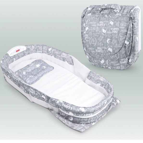 Lit bébé séparé portable – Unisexe